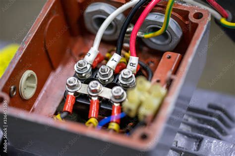 terminal box for electric motor